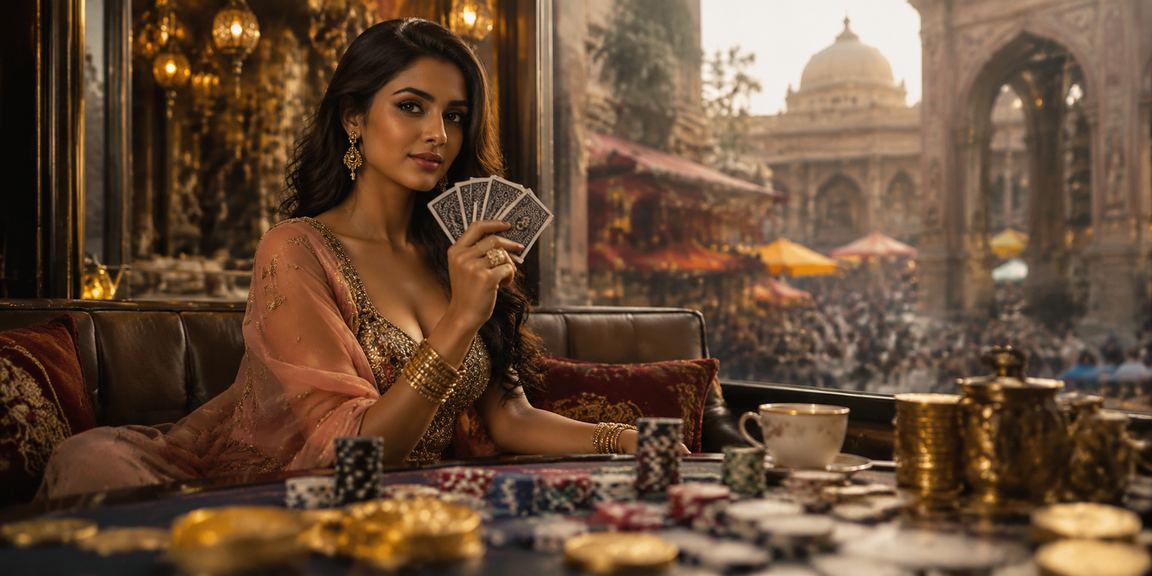 bh678 online casino users playing Teen Patti in India
